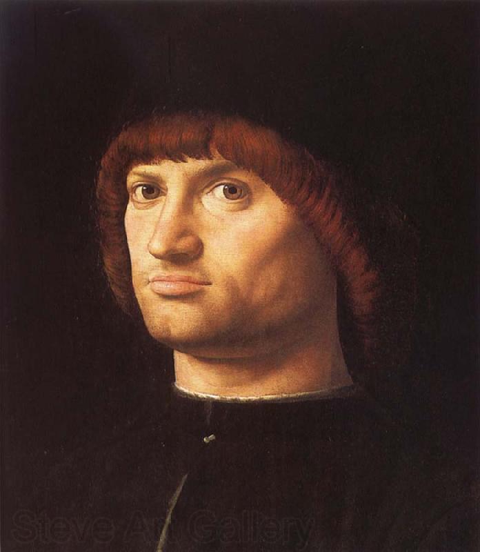 Antonello da Messina Portrat of a man
